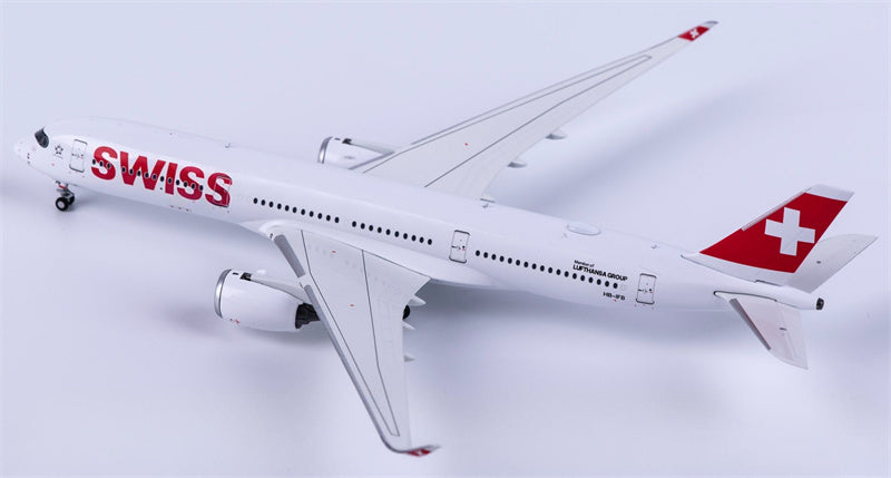 NG Models Swiss Airbus A350-900 HB-IFB Collector's Edition 1:400 Diecast Model view 3