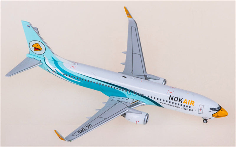 Panda Model Nok Air for Boeing 737-800 HS-DBO 1:400 Airplane Pre-built Airliner Model Display