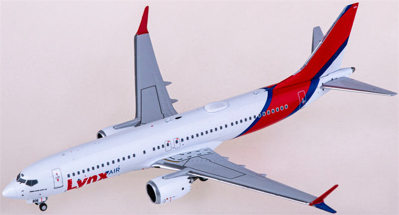 NG Models Lynx Air Boeing 737 MAX 8 C-GUUL 1:400 Diecast Model view 4