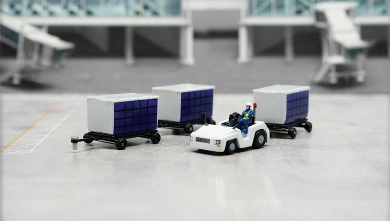 Fantasy Wings 1:200 all airlines Accessories Model view 2