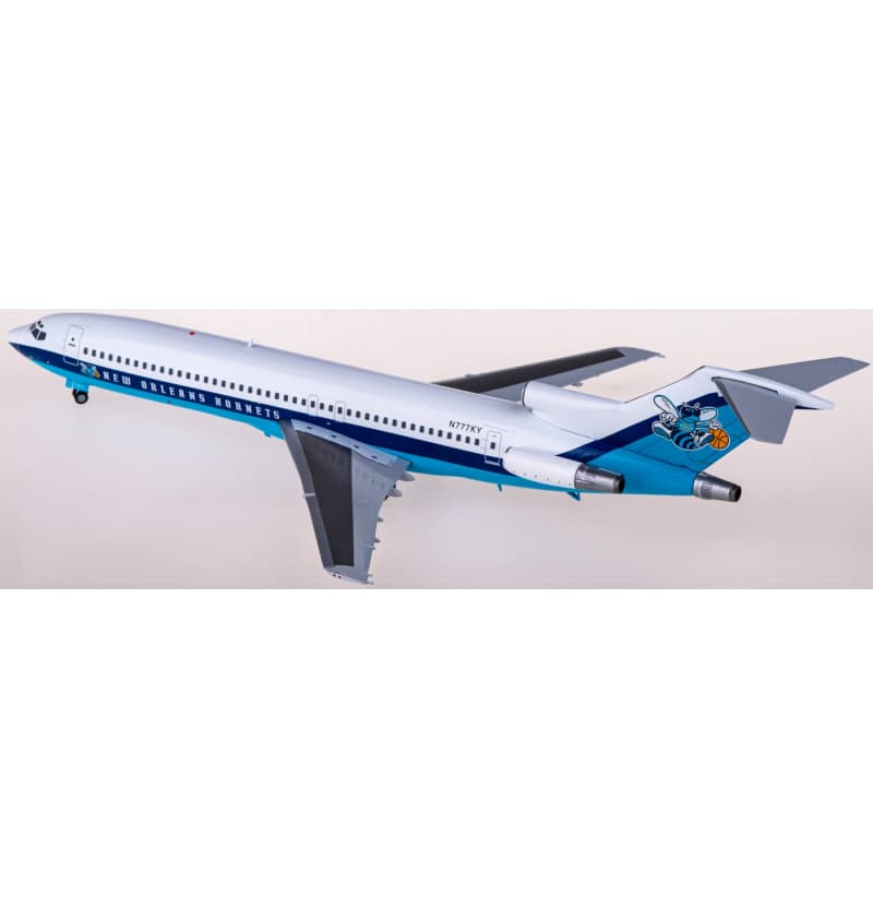 JC Wings New Orleans Pelicans Boeing 727-200 N777KY 1:200 Aircraft Pre-built Airliner Model Display