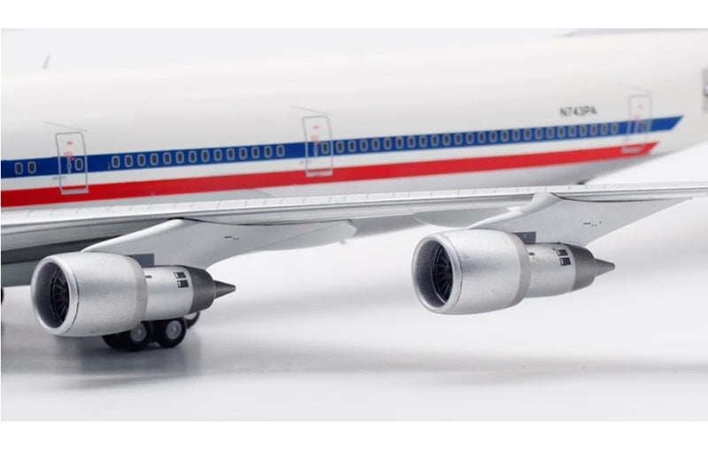 JC Wings 1:200 American Airlines B747-100 N743PA polishing DIECAST Model