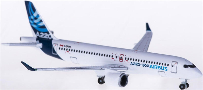 Herpa Airbus A220-300 C-FFDO 1:500 Airplan Pre-built Airliner Model Display