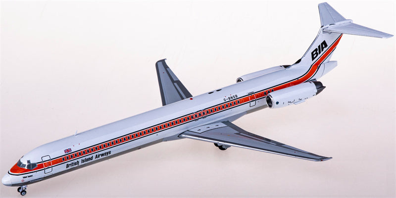 JC Wings British Island Airways McDonnell Douglas MD-83 G-BNSB 1:200 Diecast Model view 2