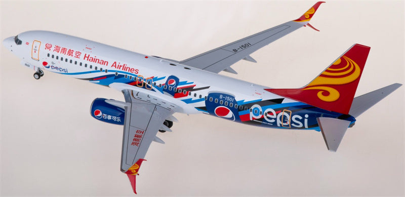NG Models Hainan Airlines Boeing 737-800 B-1501 1:200 Aircraft Pre-built Airliner Model Display