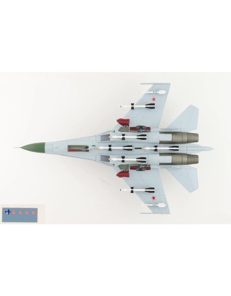 HOBBY MASTER Soviet Air Force Su-27 Flanker-B 941sr IAP 1:72 Model 1987 Barents Sea Version Red 36