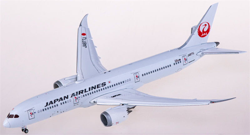 JC Wings Japan Airlines Boeing 787-9 Dreamliner JA877J Flaps Down 1:400 Diecast Model view 2