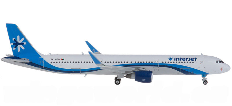 Phoenix Interjet for Airbus A321 XA-JPB 1:400 Aircraft Pre-built Airliner Model Display