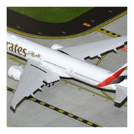 Geminijets 1:400 Emirates Boeing 777-300ER A6-EQH Flaps Down DIECAST Model