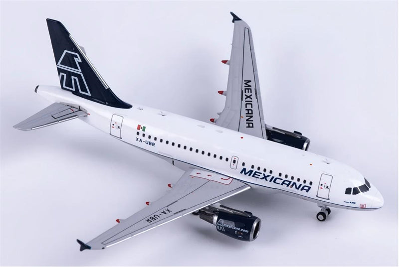 NG Models 1:400 Mexicana Airbus A318-100 XA-UBR DIECAST Model