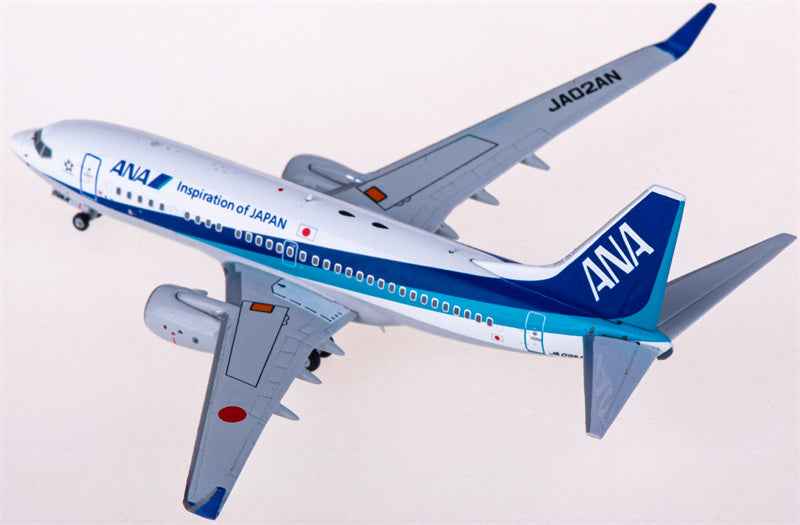 NG Models ANA Boeing 737-700 JA02AN 1:400 Diecast Model view 4