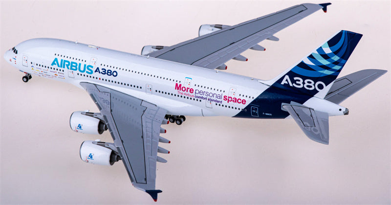 JC Wings Airbus A380 F-WWDD 1:400 Airplane Pre-built Airliner Model Display