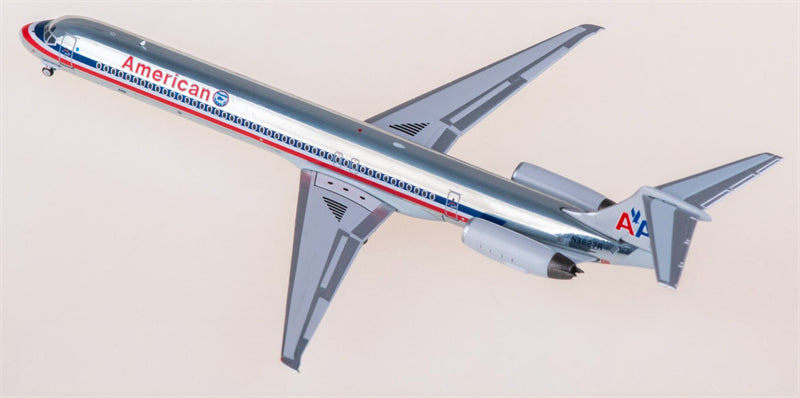 NG Models American Airlines McDonnell Douglas MD-82 N9627R 1:400 Diecast Model view 4
