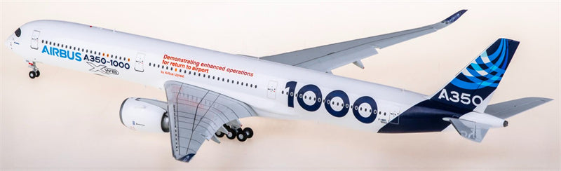 JC Wings 1:200 Airbus A350-1000XWB F-WMIL Flaps down Diecast Model view 4