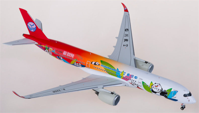 NG Models 1:400 Sichuan Airlines airbus A350-900 B-32G6 Diecast Model view 4
