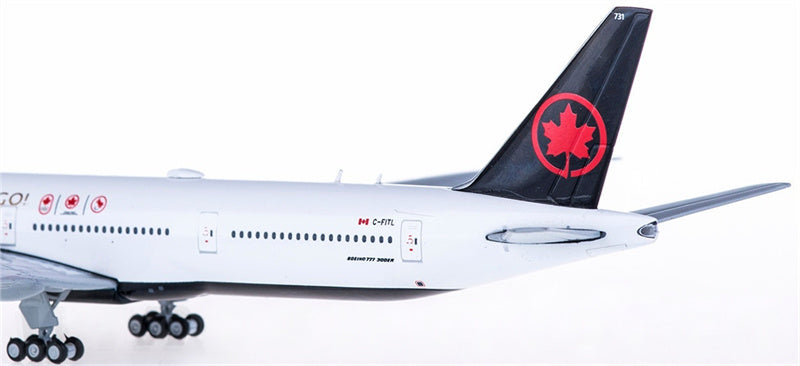 JC Wings Air Canada Boeing 777-300ER C-FITL 1:400 Diecast Model view 5