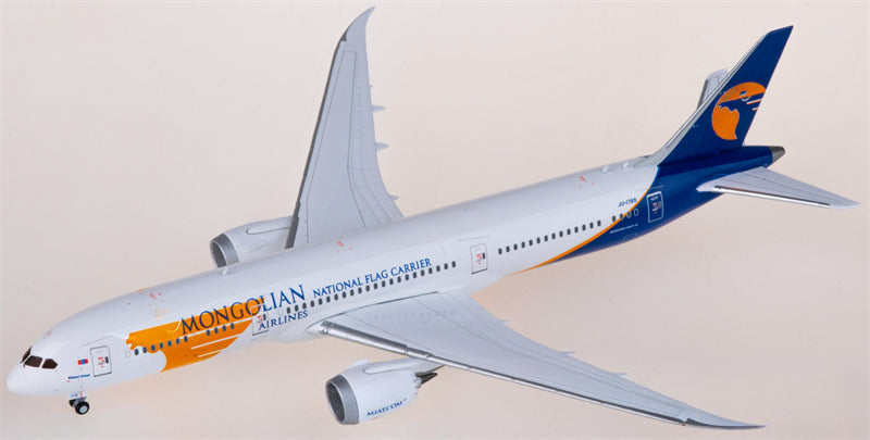 JC Wings MIAT Mongolian Airlines Boeing 787-9 Dreamliner JU-1789 1:400 Diecast Model view 2