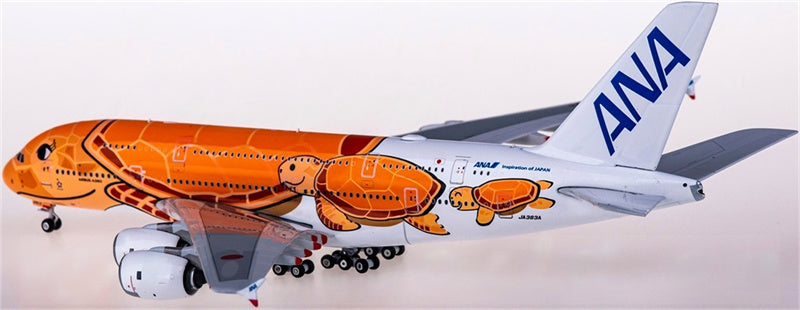 Phoenix ANA for Airbus A380 JA383A Kala 1:400 Airplane Pre-built Airliner Model Display