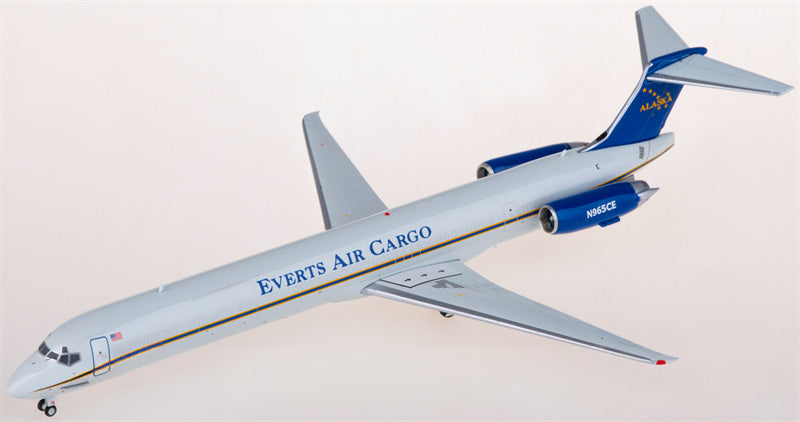 Geminijets Everts Air Cargo for McDonnell Douglas MD-80SF N965CE 1:200 Airplane Pre-built Airliner Model Display