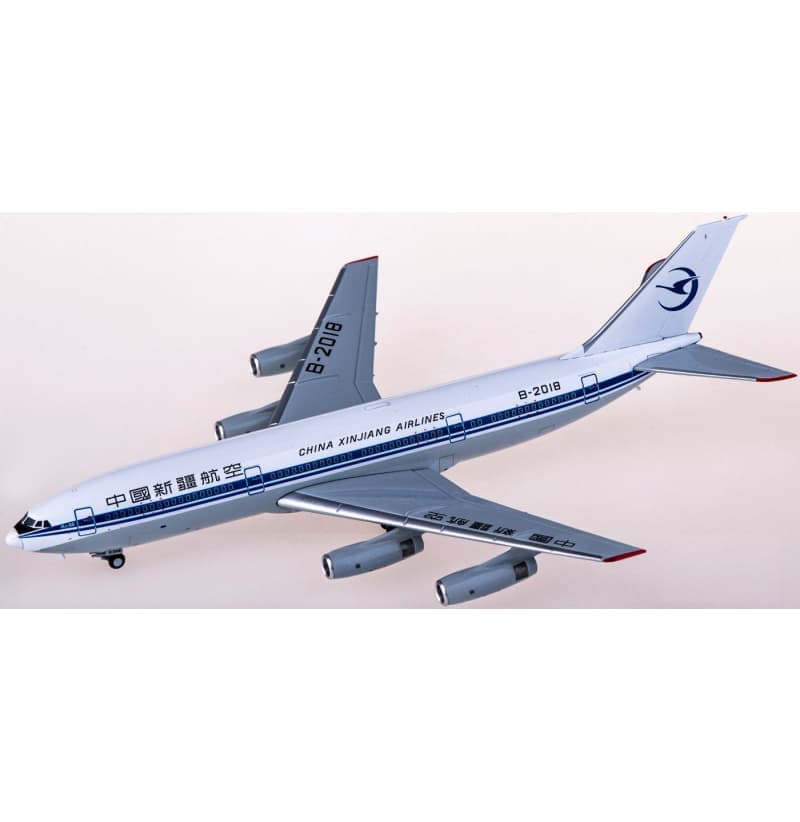 YU ModeL China Xinjiang Airlines Ilyushin IL-86 B-2018 1:400 Aircraft Pre-built Airliner Model Display