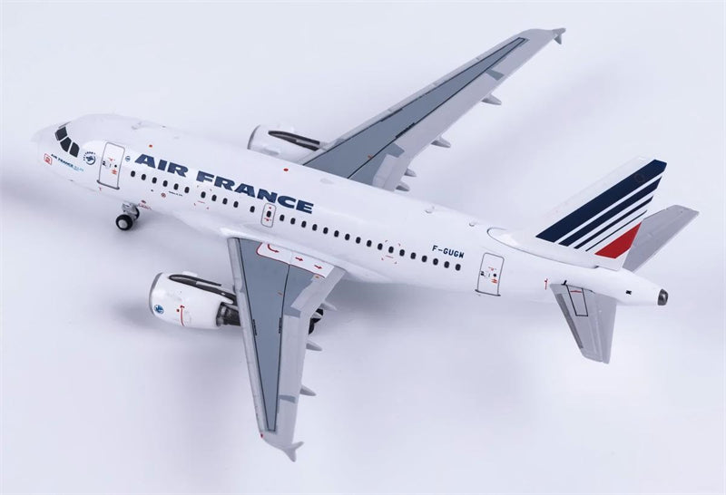NG Models 1:400 Air France Airbus A318-100 F-GUGM DIECAST Model