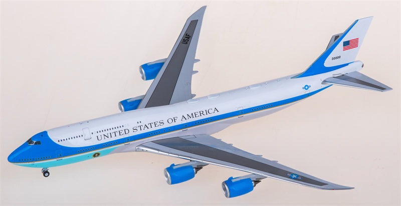 NG Models USAF for Boeing 747-8 VC-25B 30000 1:400 Airplane Pre-built Airliner Model Display