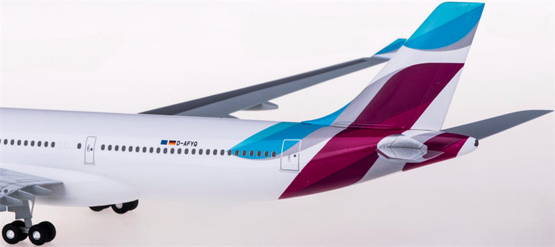 Hogan Eurowings for Airbus A330-300 D-AFYQ 1:200 Aircraft Pre-built Airliner Model Display