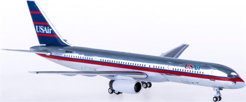 AeroClassics US Air for Boeing 757-200 N602AU 1:400 Airplane Pre-built Airliner Model Display
