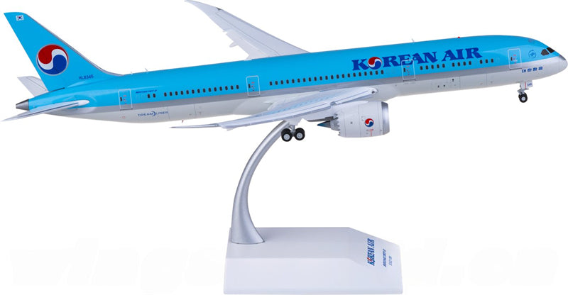 JC Wings Korean Air Boeing 787-9 Dreamliner HL8345 Flaps Down 1:200 Diecast Model view 2