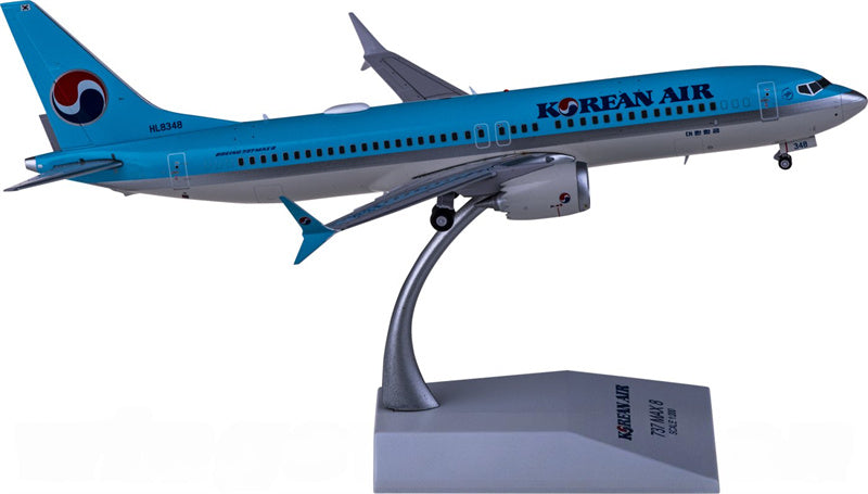 JC Wings Korean Air Boeing 737 MAX 8 HL8348 1:200 Diecast Model view 4
