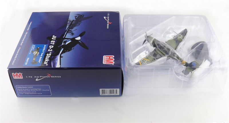 HOBBY MASTER Junkers Ju87G-2 Tank Buster WNr. 494193 Stab./SG 2 Slovakia 1944 1:72 Aircraft Pre-built Model