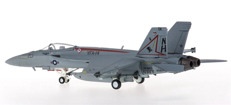 Hogan F/A-18E Super Hornet VFA-14 Tophatters NH201 1:200 Diecast Model view 4