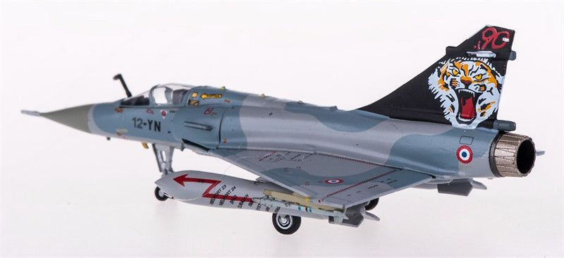 Hogan French Air Force Dassault Mirage 2000C 12-YN EC1/12 1:200 Diecast Model view 3