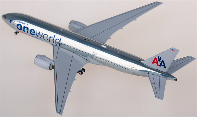 NG Models American Airlines Boeing 777-200ER N791AN member of oneworld 1:400 Diecast Model view 4