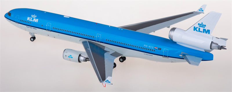 JC Wings KLM for McDonnell Douglas MD-11 PH-KCG 1:200 Airplane Pre-built Airliner Model Display