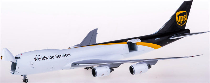 Geminijets UPS Boeing 747-8F N606UP Interactive Series 1:400 Diecast Model view 3