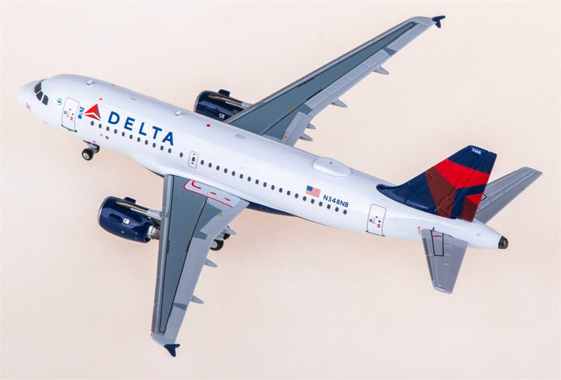 NG Models 1:400 Delta Air Lines Airbus A319 N348NB Diecast Model view 4