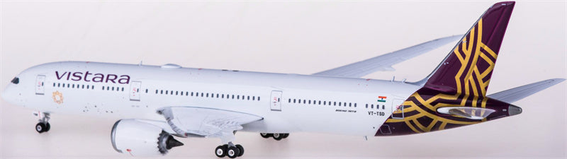 Phoenix Vistara for Boeing 787-9 VT-TSD 1:400 Aircraft Pre-built Airliner Model Display