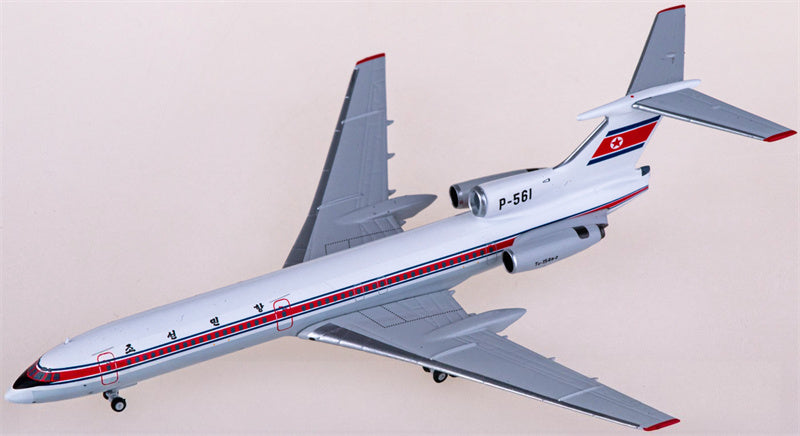 NG Models Air Koryo for Tupolev Tu-154B P-561 1:400 Airplane Pre-built Airliner Model Display