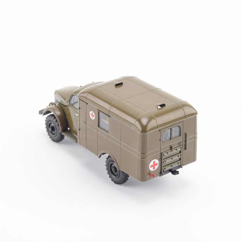 Modimio Soviet military medical special service vehicle AS-3 1:43 Tank Pre-built Model