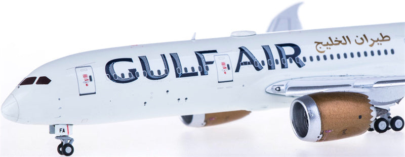 JC Wings Gulf Air Boeing 787-9 A9C-FA Flaps Down 1:400 Diecast Model view 5