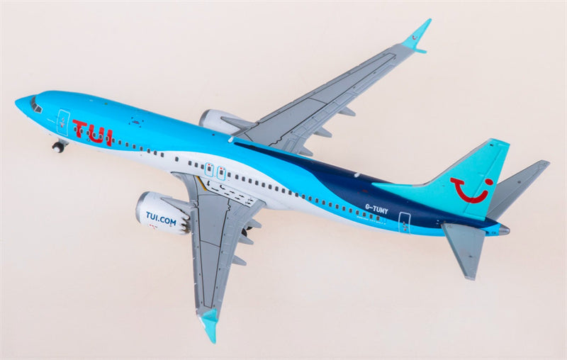 Geminijets TUI Airways for Boeing 737 MAX 8 G-TUMY 1:400 Airplane Pre-built Airliner Model Display
