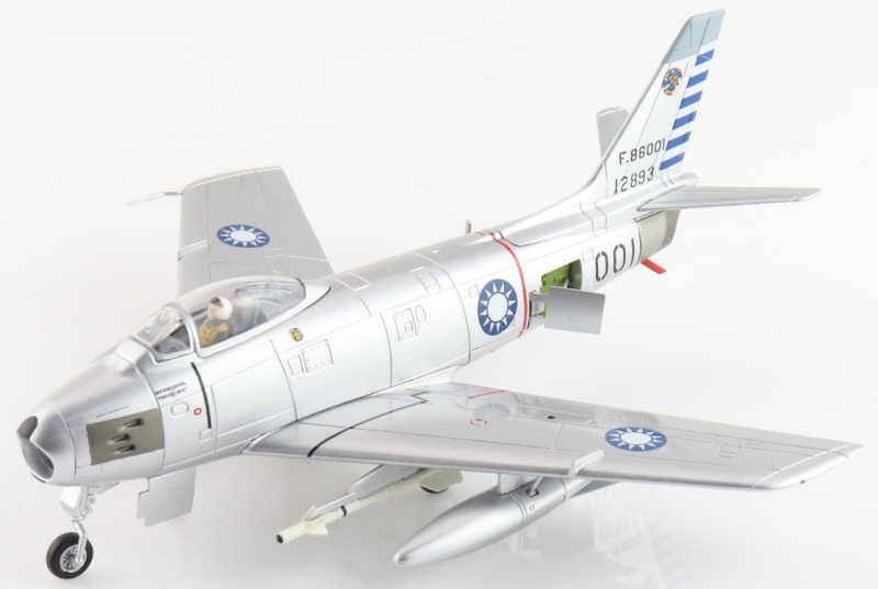 HOBBYMASTER ROCAF F-86F 5th FG 1:72 Model Taiwan exclusive item Gen. Wu-0 Chiao 001/51-2893