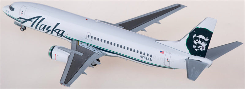 JC Wings Alaska Airlines Boeing 737-400C N763AS 1:200 Diecast Model view 4