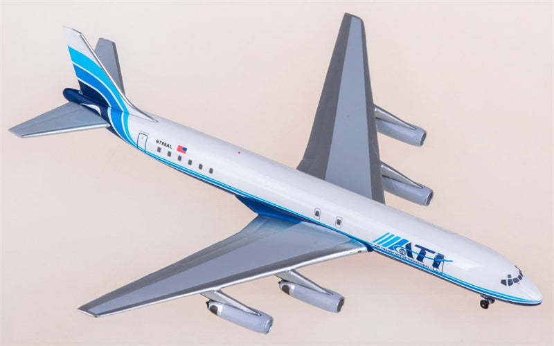 AeroClassics Air Transport International for Douglas DC-8-62C N799AL 1:400 Airplane Pre-built Airliner Model Display