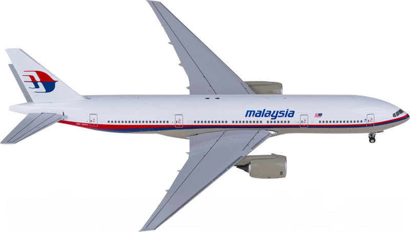 Bob Models Malaysia Airlines for Boeing 777-200ER 9M-MRO 1:400 Airplane Pre-built Airliner Model Display