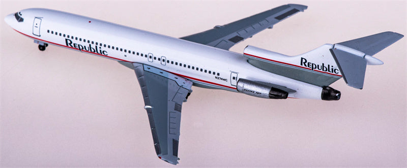 AeroClassics Republic for Boeing 727-200 N274WC 1:400 Aircraft Pre-built Airliner Model Display