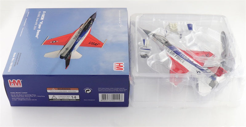 HOBBY MASTER F-16CM USAF Viper Demo 91-0395 Shawn AFB 2024 1:72 Aircraft Pre-built Model