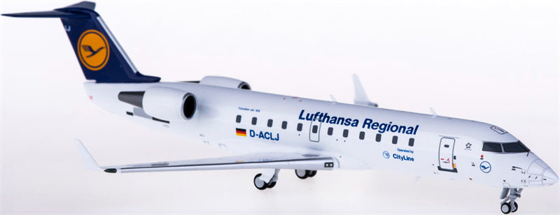NG Models Lufthansa Regional for Bombardier CRJ100 D-ACLJ 1:200 Airplane Pre-built Airliner Model Display