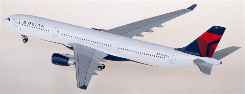 Geminijets Delta Air Lines for Airbus A330-300 N829NW 1:200 Aircraft Pre-built Airliner Model Display